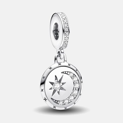 1 PC Fashionable Silver Religious Belief Series Pendant beads Charm Suitable for DIY Women's Jewelry in Saudi Arabia