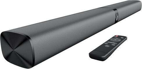 Sound Bar for TV, 5.0 Bluetooth SoundBar, Wired & Wireless Soundbar ARC/Optical/AUX Connection, 2 in 1 Separable Soundbar for 3 Placements in Saudi Arabia