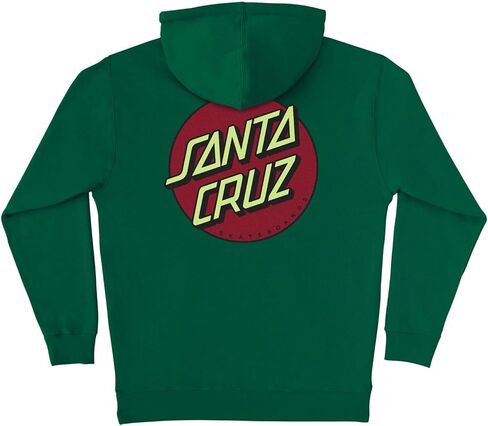 SANTA CRUZ Skateboards Hoodie Other Dot Pullover أخضر داكن/أحمر داكن in Saudi Arabia