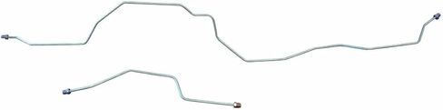 Inline Tube Compatible with 1987-96 Ford F-150 Rear Axle Housing Brake Line Kit, Stainless in Saudi Arabia