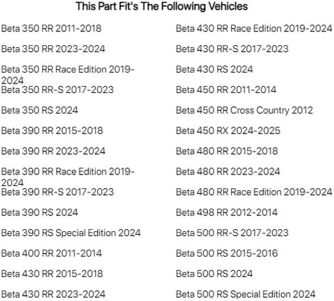 TUSK First Line Oil Filter for Beta 350 RR 2011-2018,2023-2024 in Saudi Arabia
