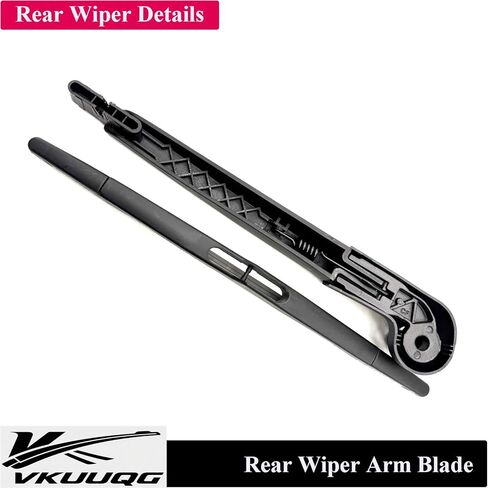 Rear Windshield Wiper Blade Arm Kit Replacement for JEEP WRANGLER 2007-2017, JEEP WRANGLER JK 2018-2018 | Fit Replaces OEM 68002490AB in Kuwait