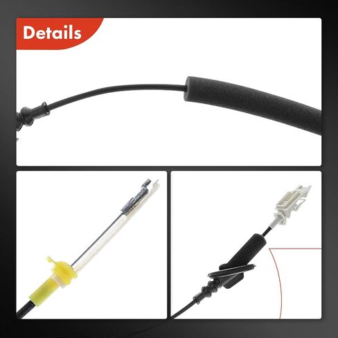 A-Premium 20.6 Inch Inside Door Handle Latch Release Cable Compatible with Ford Edge 2015-2024, Rear Left or Right in Saudi Arabia