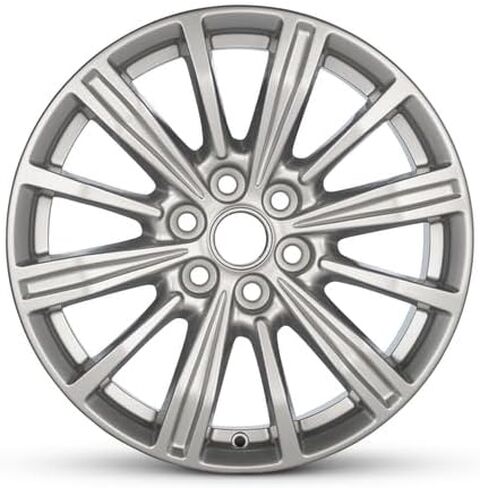 New 18x8 inch OEM Direct Replacement Steel Wheel for 2017-2019 Cadillac XT5 6-120mm Silver 18 in Rim 22996317 in Saudi Arabia