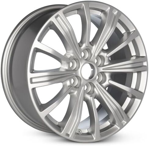 New 18x8 inch OEM Direct Replacement Steel Wheel for 2017-2019 Cadillac XT5 6-120mm Silver 18 in Rim 22996317 in Saudi Arabia