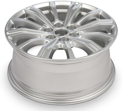 New 18x8 inch OEM Direct Replacement Steel Wheel for 2017-2019 Cadillac XT5 6-120mm Silver 18 in Rim 22996317 in Saudi Arabia