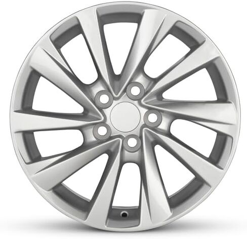 عجلة ألومنيوم بديلة جديدة مقاس 17 × 7.5 بوصة OEM لتويوتا كامري 2021-2023 5-114.3 مللي متر فضي 17 بوصة حافة 4261106J20 in Kuwait