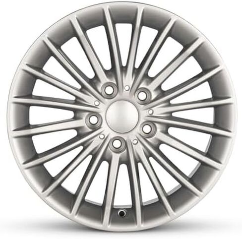 New 17x7.5 inch OEM Direct Replacement Aluminum Wheel for 2012-2018 BMW 320i 5-114.3mm Silver 17 in Rim 36116796241 in Saudi Arabia