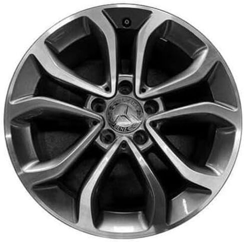 18x7 inch OEM Direct Replacement Aluminum Wheel for 2015–2018 Mercedes-Benz C-Class 5-112mm Charcoal 18 in Rim 2464011202 in Saudi Arabia