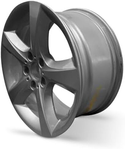 عجلة ألومنيوم بديلة مباشرة مقاس 18 × 8.5 بوصة من OEM لسيارة BMW X5 2007-2013 مقاس 5-120 مم باللون الرمادي مقاس 18 بوصة 36116857672 in Saudi Arabia