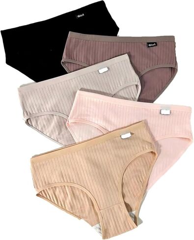 5Pcs Seamless Women Briefs Underwear Solid Color Panties Knickers Breathable Comfort Pants Casual Brief Basics Comfortable in Saudi Arabia