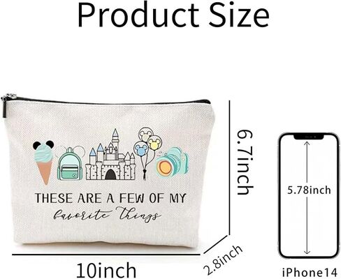 قطعتان من حقائب مكياج كارتون ماوس للنساء، حقيبة مستحضرات تجميل لطيفة للسفر، حقيبة أدوات الزينة مقاومة للماء ذات سعة كبيرة مع سحاب، هدايا عيد ميلاد لها in Kuwait