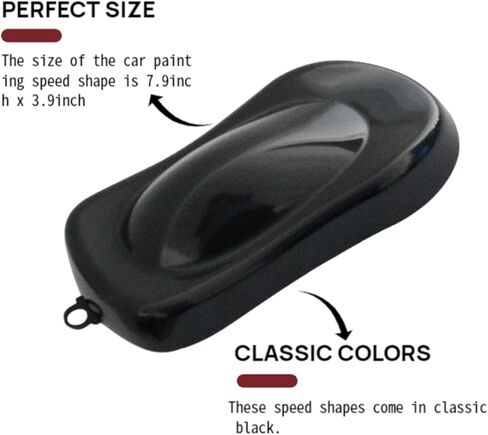 10PCS Car Painting Speed Shapes Model Display with Small Hook for Window Tint Painting Sample Exhibition Display in Saudi Arabia