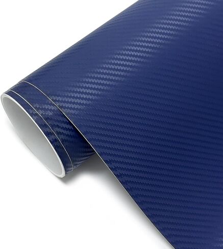 3D Matte White Carbon Fiber Vinyl Wrap for Cars Anti-Wrinkle Air Release Automotive Vinyl Vehicles DIY Film Roll Sticker Decal Interior and Exterior (White, 1ft x 5ft) in Saudi Arabia