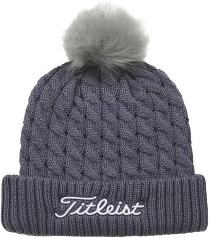 Titleist Golf Cable Knit Pom Pom Beanie in Saudi Arabia