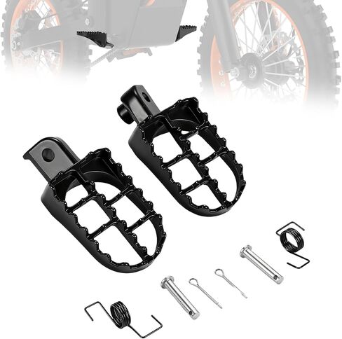 Electric Dirt Bike Foot Pegs Compatible Fit for Tutti Soleil 01 Tuttio Soleil01 GB SF BF ARC, Non-Slip Footpegs Easy Installation in Saudi Arabia