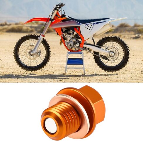 قابس تصريف حوض الزيت المغناطيسي متوافق مع KTM EXCF EXC SX XC XCF 125 150 250 300 350 450 in Saudi Arabia