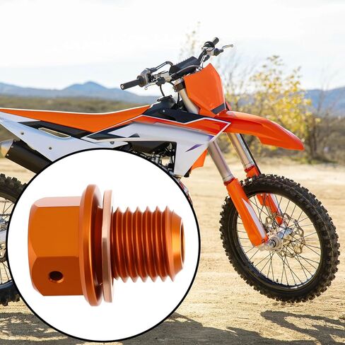 قابس تصريف حوض الزيت المغناطيسي متوافق مع KTM EXCF EXC SX XC XCF 125 150 250 300 350 450 in Saudi Arabia