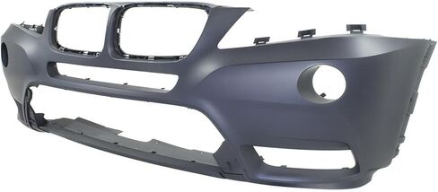 FitParts Compatible With Front Bumper Cover 2011 2012 2013 2014 BMW X3 xDrive 28i 35i Sport. New, Primed. With Fog Light & W/o Parking Aid Sensor Holes. BM1000252 in Saudi Arabia