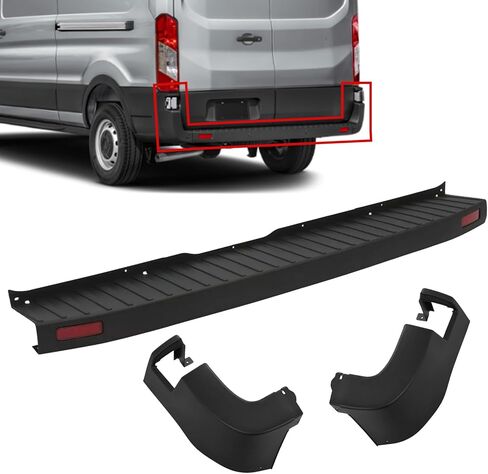 غطاء ممتص الصدمات الخلفي Bewild وغطاء طرف جانبي مناسب لـ 2015-2022 Ford Transit Van 150 250 350 طقم خلفي يسار ويمين متوسط ​​أو مرتفع BK3117926AG/BK3117927AG/CK4117E926CCW (مع عاكس) in Saudi Arabia