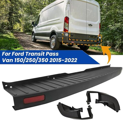 غطاء ممتص الصدمات الخلفي Bewild وغطاء طرف جانبي مناسب لـ 2015-2022 Ford Transit Van 150 250 350 طقم خلفي يسار ويمين متوسط ​​أو مرتفع BK3117926AG/BK3117927AG/CK4117E926CCW (مع عاكس) in Saudi Arabia