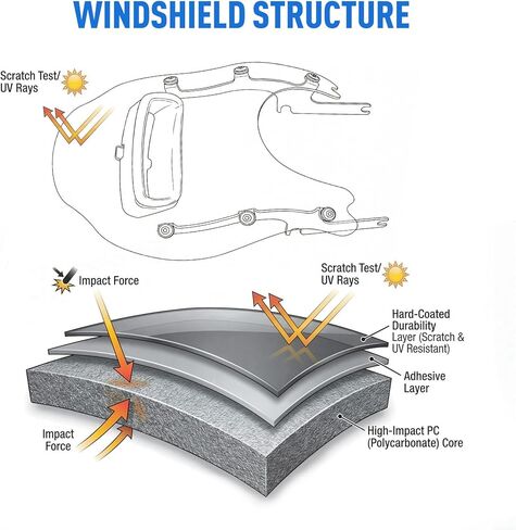 Thick Windshield w/Vented & Bracket Kit for Harley Road King FLHR/I Classic FLHRC/I Special FLHRXS 1996-2024 Detachable Windscreen Wind Splitter (Black w/Black Bracket) in Saudi Arabia