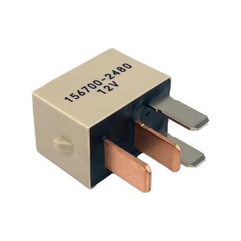 156700-2480 Relay (4-Pack) 12V 30A 4-Pin SPST Automotive Power Relay Compatible with Honda CR-V Suzuki Japanese Mini Truck Fixes Random Engine Shut Off in Saudi Arabia