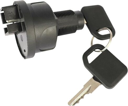 XQSMWF Ignition Rotary Switch with Keys Fit for John Deere 636M 648M 652M 652R Quik-Trak Mowers Z915 Z920 Z930 Z950 Z960 Z970 Mowers, Replace AUC15805 TCA26088 TCA24615 UC10104 AUC13979 in Saudi Arabia