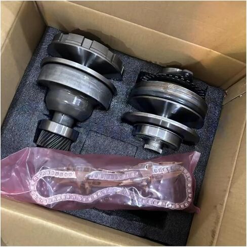1 مجموعة JF018 JF018E CVT بكرة ناقل الحركة الأوتوماتيكي مع سلسلة حزام متوافق مع قطع غيار السيارات علبة التروس نيسان in Kuwait