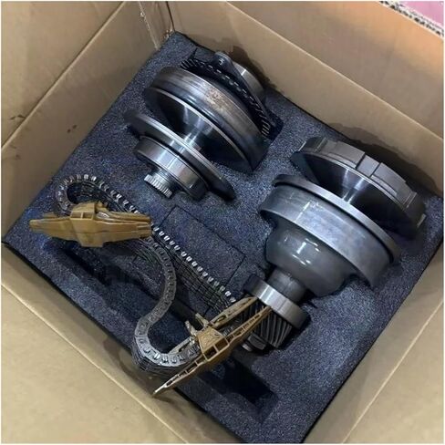 1 مجموعة JF018 JF018E CVT بكرة ناقل الحركة الأوتوماتيكي مع سلسلة حزام متوافق مع قطع غيار السيارات علبة التروس نيسان in Kuwait