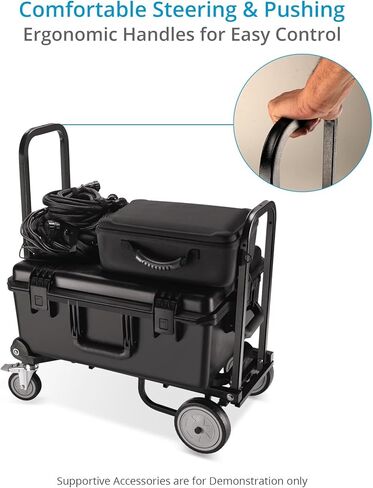 PROAIM Vanguard Nano 8-in-1 Adjustable Foldable Cart with Wheels. Equipment Platform Truck, Hand Trolley, Luggage Utility, Roller Moving Cart. Extends 24.4" to 39". 150kg/330lb Payload (CT-VNGD-UCN) in Saudi Arabia