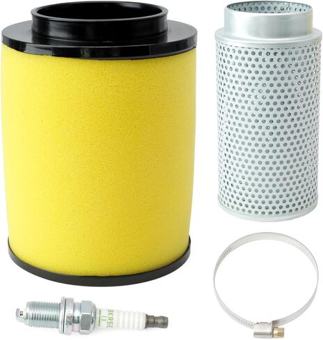 17211-HP5-600 17254-HP5-600 Filter & Guide Cleaner Body & Spark Plug Kit Compatible with Honda Rancher TRX 420 TRX420 FA FE FM TE TM FPA FPE FPM 2007 2008 2009 2010 2011 2012 2013 2014 in Saudi Arabia