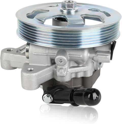 Power Steering Pump with Pulley Compatible with Honda Odyssey 3.5L V6 2011 2012 2013 2014 2015 2016 2017, Ridgeline Pilot 3.5L V6 2012 2013 2014, Replacement for 56110RV0A01, 21-534, 96-665 in Kuwait