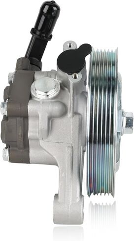 Power Steering Pump with Pulley Compatible with Honda Odyssey 3.5L V6 2011 2012 2013 2014 2015 2016 2017, Ridgeline Pilot 3.5L V6 2012 2013 2014, Replacement for 56110RV0A01, 21-534, 96-665 in Kuwait