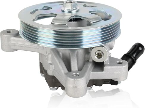 Power Steering Pump with Pulley Compatible with Honda Odyssey 3.5L V6 2011 2012 2013 2014 2015 2016 2017, Ridgeline Pilot 3.5L V6 2012 2013 2014, Replacement for 56110RV0A01, 21-534, 96-665 in Kuwait