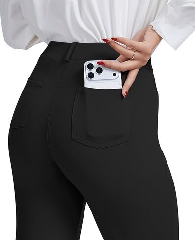 VIMPEP Women’s Classic Yoga Dress Pants Stretchy Soft Feeling Work Yoga Slacks for Business Office Casual with 4 Pockets 308 in Kuwait