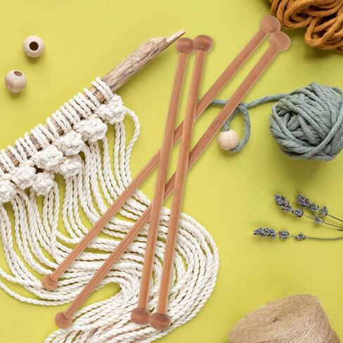 Totority Wooden Tapestry Hanging Rod 4pcs Natural Wood Stick for Displaying Tapestries, Quilts, Macrame, and Wall Decor, Easy Installation Weaving Accessory for Home Art Projects and Craft Displays in Saudi Arabia