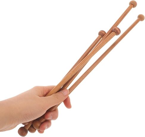 Totority Wooden Tapestry Hanging Rod 4pcs Natural Wood Stick for Displaying Tapestries, Quilts, Macrame, and Wall Decor, Easy Installation Weaving Accessory for Home Art Projects and Craft Displays in Saudi Arabia