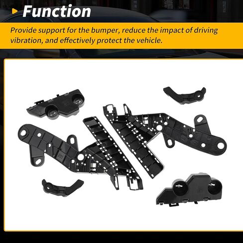 Front Bumper Bracket Retainer for Nissan Altima 2013-2015 No.620583TA0A/620593TA0A/622263TA0A/622273TA0A/622213TA0A/622203TA0A Left Driver Right Passenger Side 1 Set in Saudi Arabia
