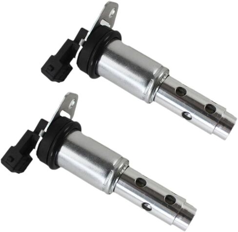 2 Pcs 11367585425 VVT Camshaft Oil Control Actuator Solenoid Compatible With X1 X3 X5 E82 E90 128i 135i 325i 325xi 328i 328xi 328i XDrive in Kuwait