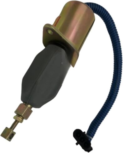 12V Stop Solenoid 127973 For Gehl Skid Steer Loader SL4625 4625SX 4625DX For Kubota Diesel Engine V2203 New Aftermarket Parts in Saudi Arabia