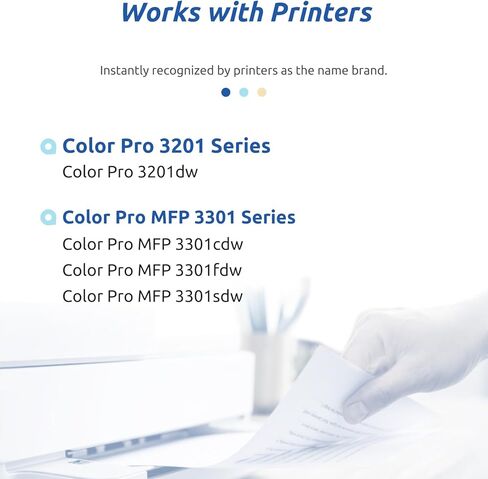 218X Toner Cartridge 4 Pack High-Yield with Chip Compatible Replacement for HP 218X W2180X W2181X W2182X W2183X 218A Works with Color Pro 3201 3201dw MFP 3301 3301cdw 3301fdw 3301sdw Printer in Saudi Arabia