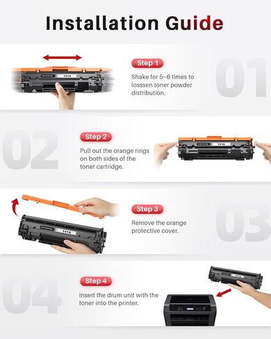 141A Black Toner Cartridge Set 2-Pack High Yield with Chip Replacement for HP 141A W1410A 141X W1410X Black LaserJet Toner Cartridge Work with HP LaserJet M110w MFP M139w M140w Printer (Black 2 Pack) in Kuwait