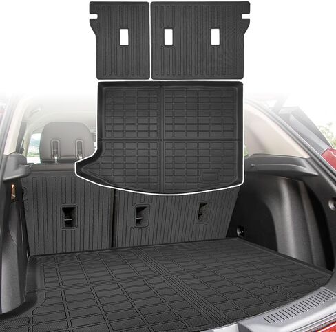 Cargo Liners Backrest Mat for Buick Encore GX Accessories 2020-2025 with Hook&Loop Rear Trunk Mat Rear Seat Back Cover Protector All Weather Anti-Slip Split Dog Liner in Saudi Arabia