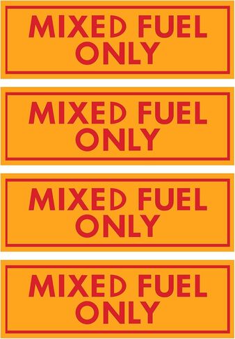 8 Pcs Diesel & Gasoline Only Stickers for Fuel Tank Oil Can Truck Tractor Gas Cap Weatherproof Adhesive Decals in Saudi Arabia