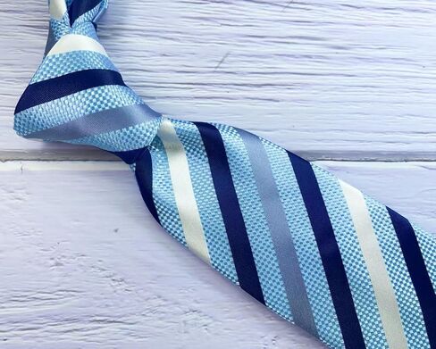 Mens Tie 3.15'' Width Blue Ties For Men Business or Wedding Party Necktie With Gift Box in Saudi Arabia