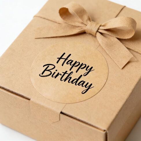 1000 قطعة من ملصقات كرافت المنقطة، ملصقات مستديرة باللون البني الفاتح مقاس 1 بوصة، ورق طبيعي لتعليب الجرار والأظرف والترميز والفصول الدراسية والمكاتب والمستودعات والحزم والدفاتر والجدران in Kuwait