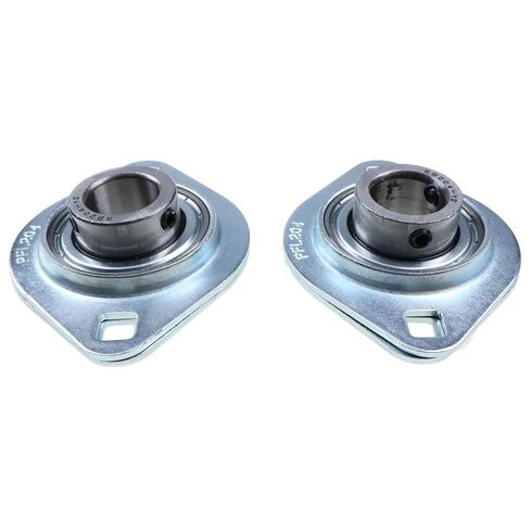 2X 3/4" Pressed Steel Two Bolt Flange Bearing Compatible with Dump Truck Tarp Systems SBPFL204-12 SBSFL204-12 in Kuwait