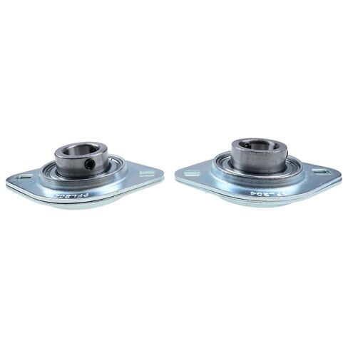2X 3/4" Pressed Steel Two Bolt Flange Bearing Compatible with Dump Truck Tarp Systems SBPFL204-12 SBSFL204-12 in Kuwait