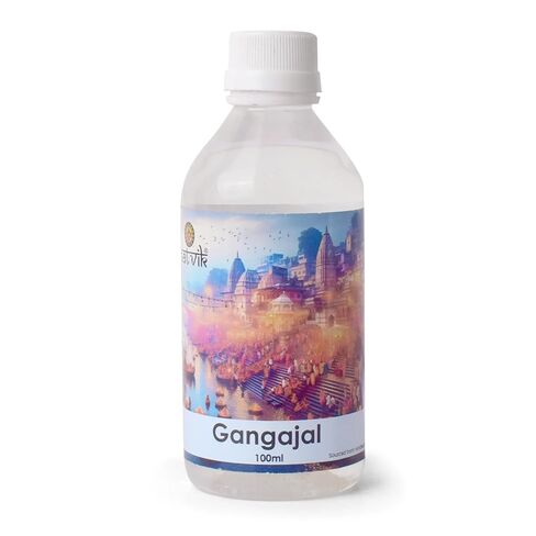 Satvik 100 ml Pure And Natural Unfiltered Holy GangaJal Water, Sudh Ganga Jal Water From Haridwar for Pooja, Vastu, Purity for Home And Office (100 ML, GANGA JAL) in Saudi Arabia